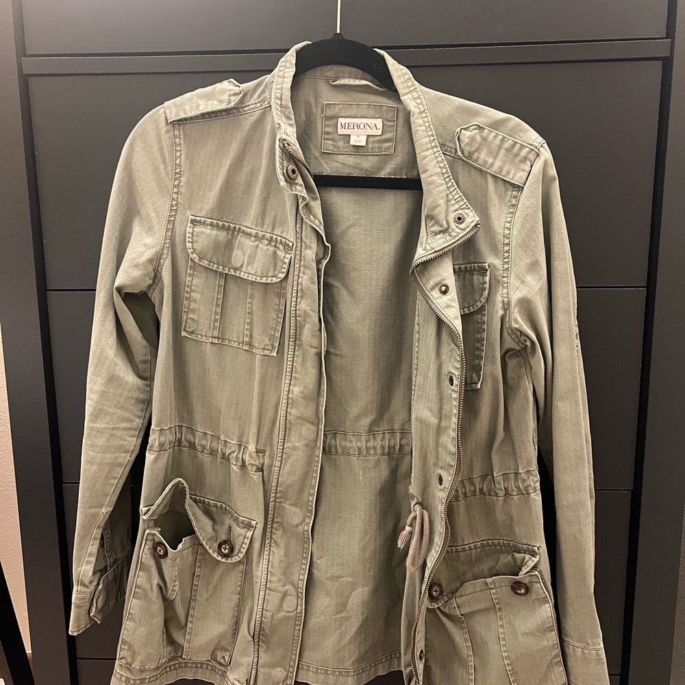 Merona Women's Olive Utility Jacket